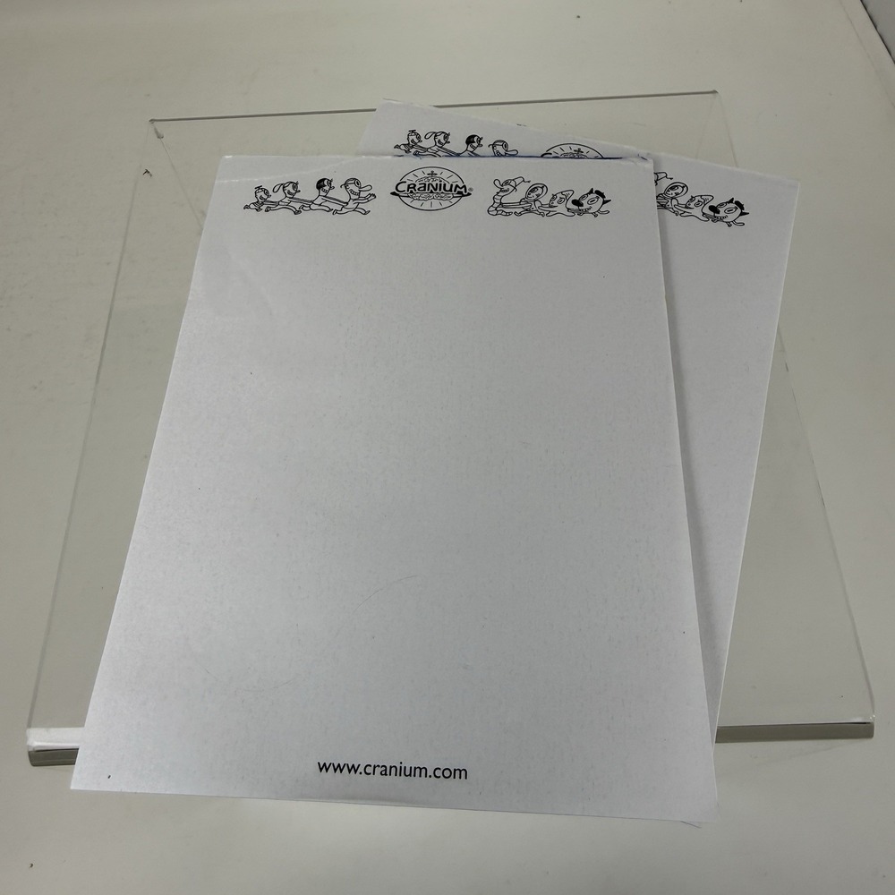 Cranium Cadoo 2002 Game - Replacement PARTS - Sketch Pad‎ 20+ Pages